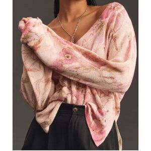 NWT ANTHROPOLOGIE Dream Petites Sweater Size XS P